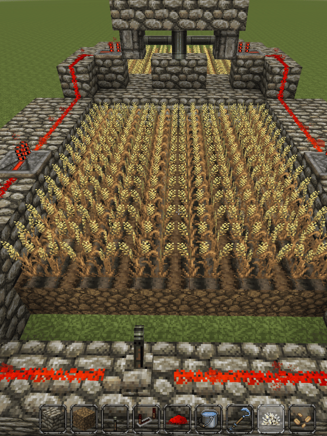 How to create an automatic crop farm in Minecraft (2021) Sportskeeda