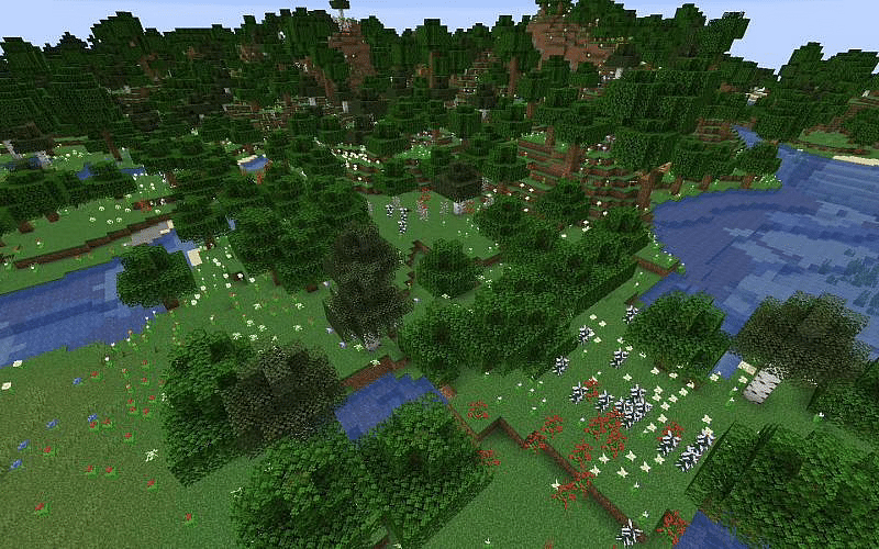 Classic minecraft biome