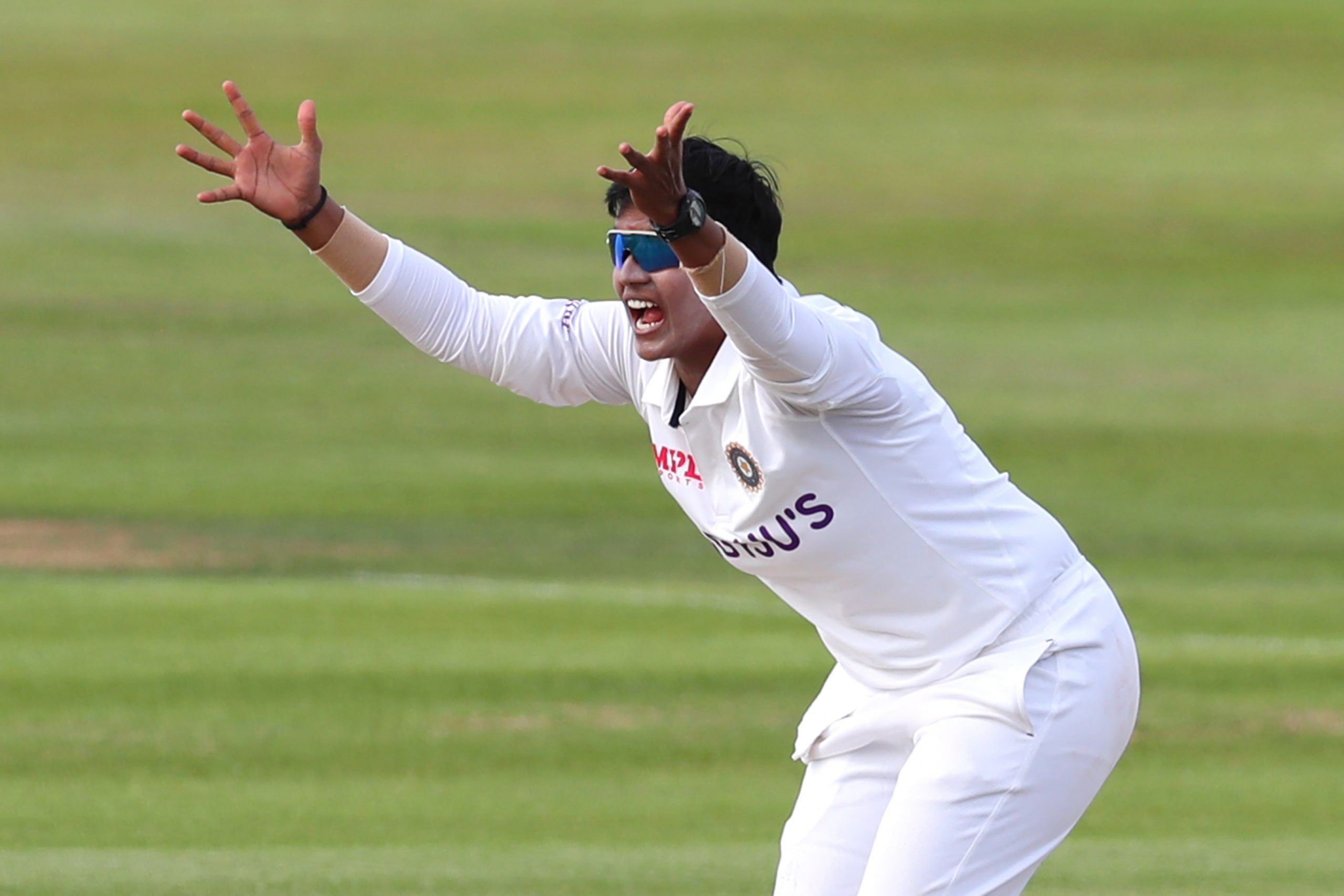 Rating the performances of India Women bowlers in the one-off Test