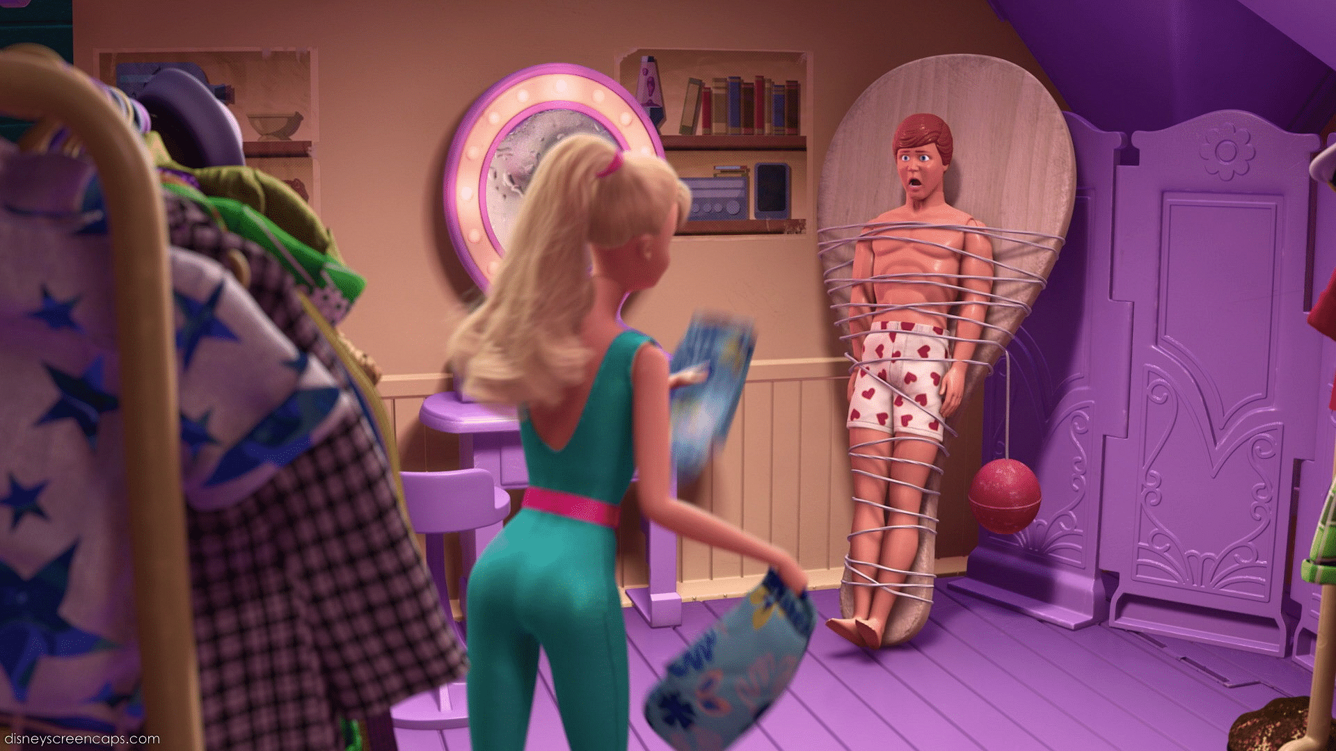 Toy story with online barbie