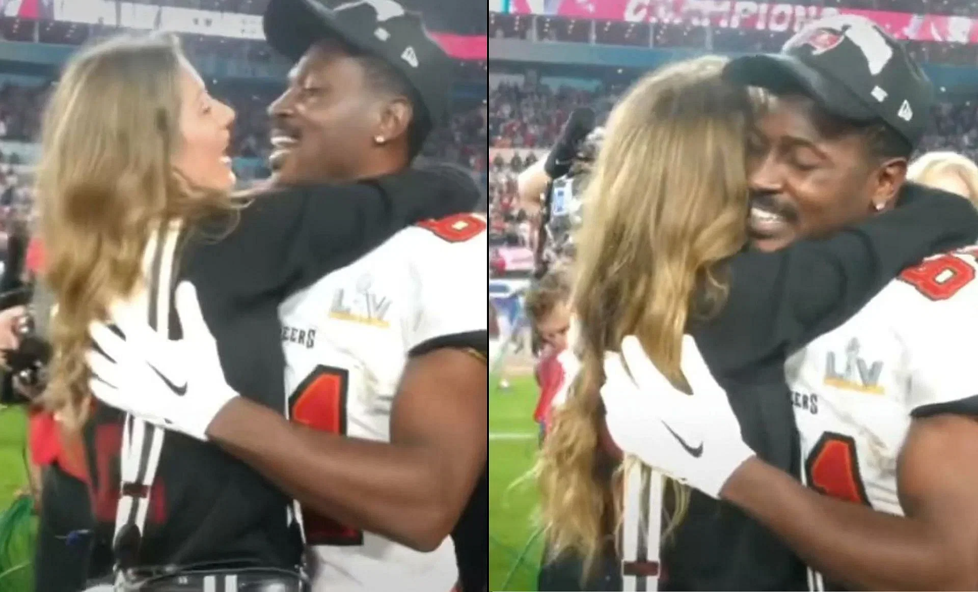 Antonio Brown Posts Photo Of Himself In Bed With A Model That