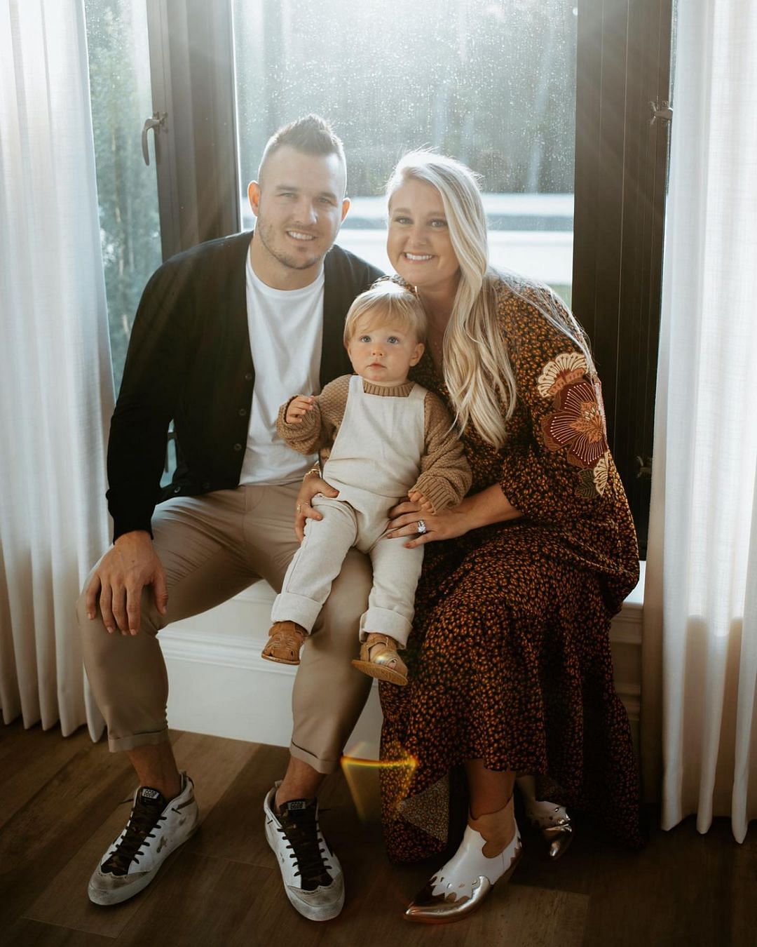 Mike Trout and wife Jessica announce birth of son Beckham