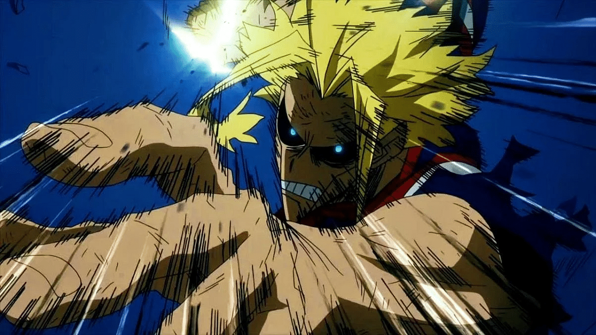 My Hero Academia Chapter 397 All Might and AFOs Intense Battle