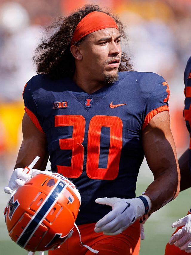 Chase Brown 2023 Draft Projection How high could the Illinois RB go