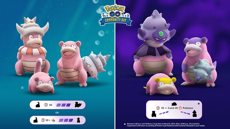 Shiny Galarian Slowpoke Debuts in Pokémon GO's March 2023 Community Day