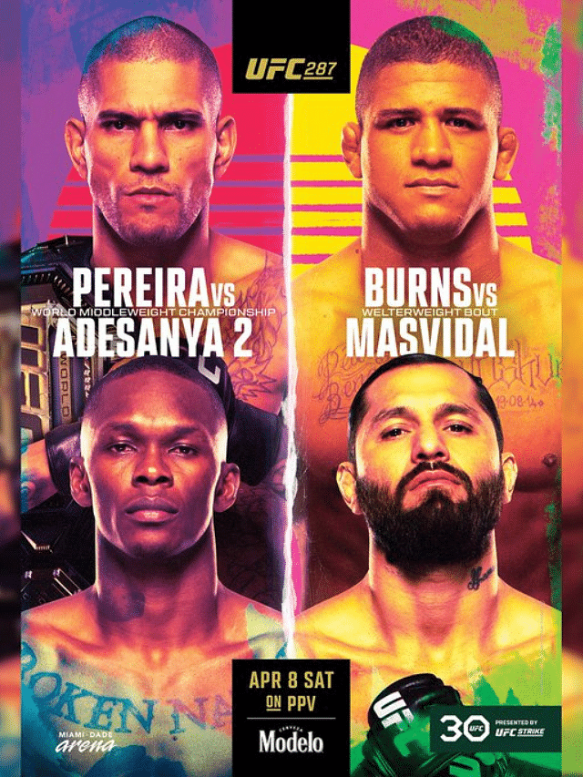 UFC 287 Pereira vs. Adesanya Main Card Odds Sportskeeda Stories