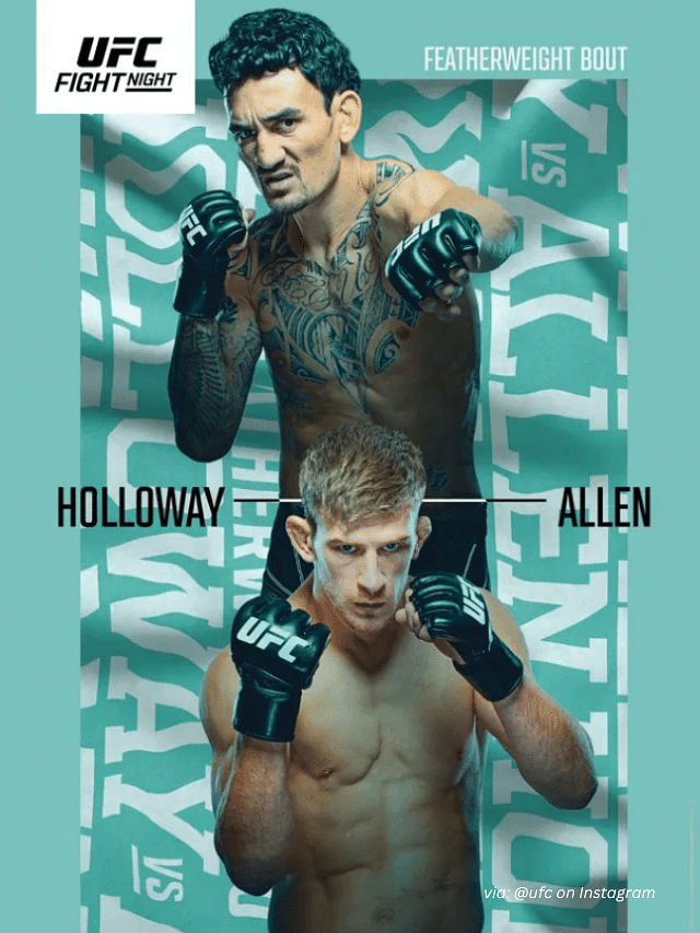 UFC Fight Night Holloway vs. Allen Main Card Odds Sportskeeda Stories