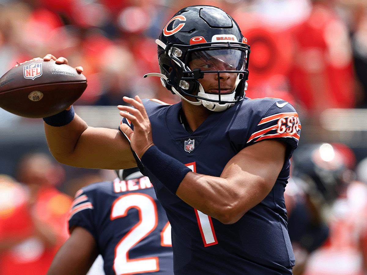 patrick mahomes in bears uniform