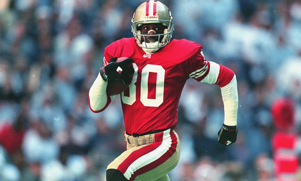 Jerry Rice's secret to be virtually unstoppable at San Francisco