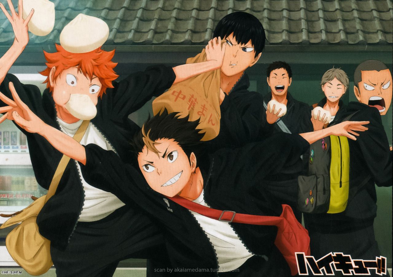 Haikyuu!!, Official Art