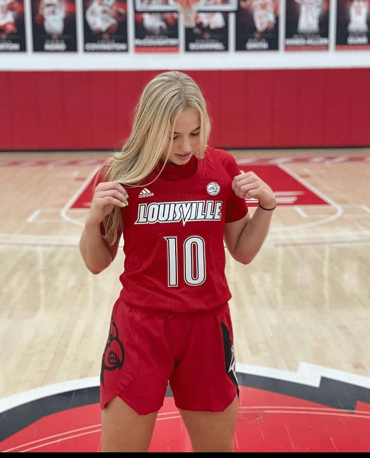 University of Louisville Cardinals Women's Basketball Van Lith Jersey:  University of Louisville