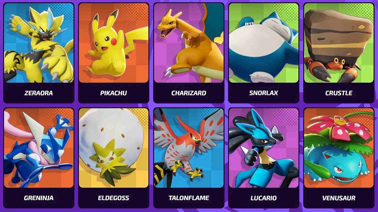 Pokemon Unite Best Pokemon To Play