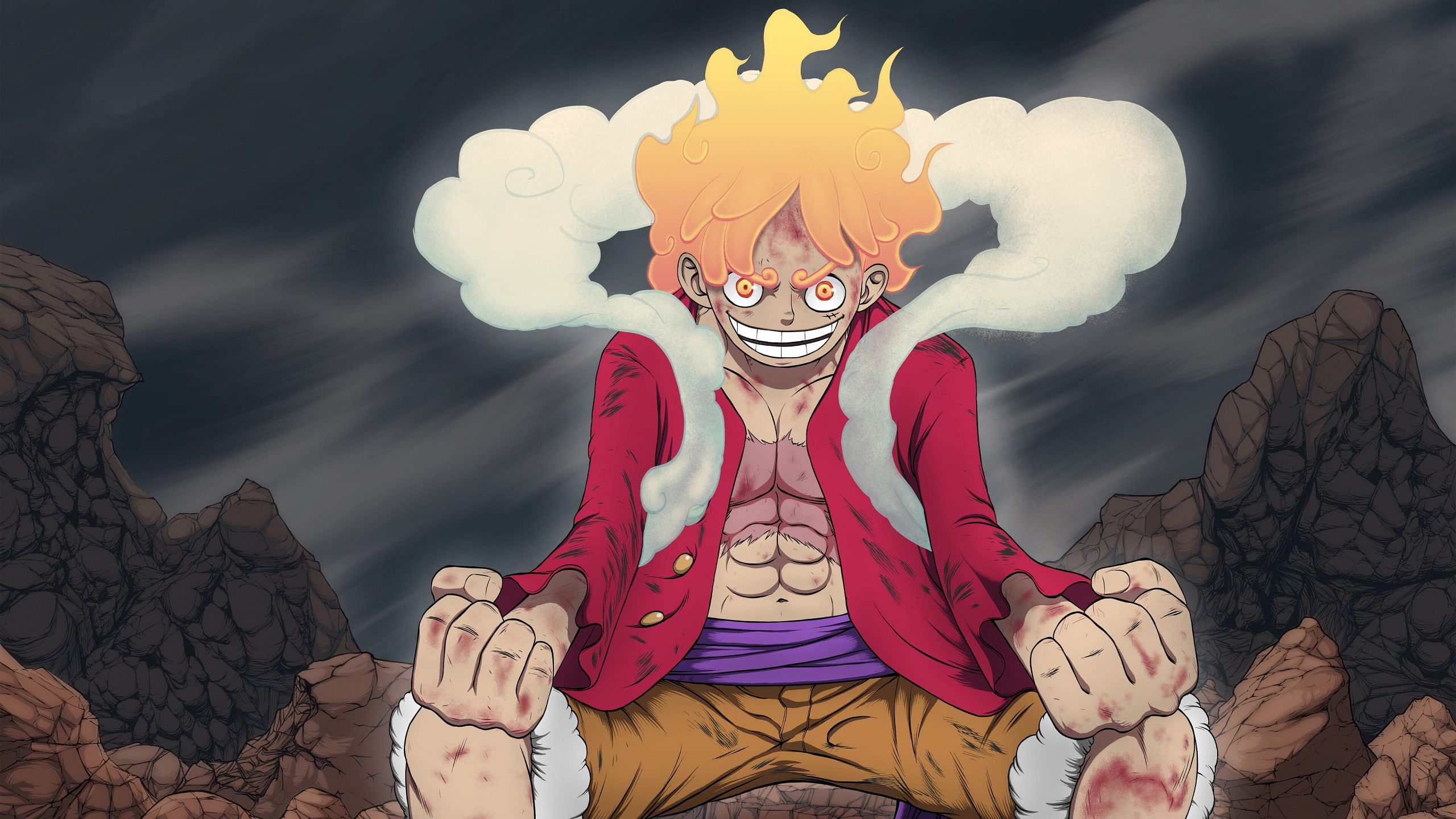 Gear 5 Luffy One Piece Live Wallpaper - MoeWalls