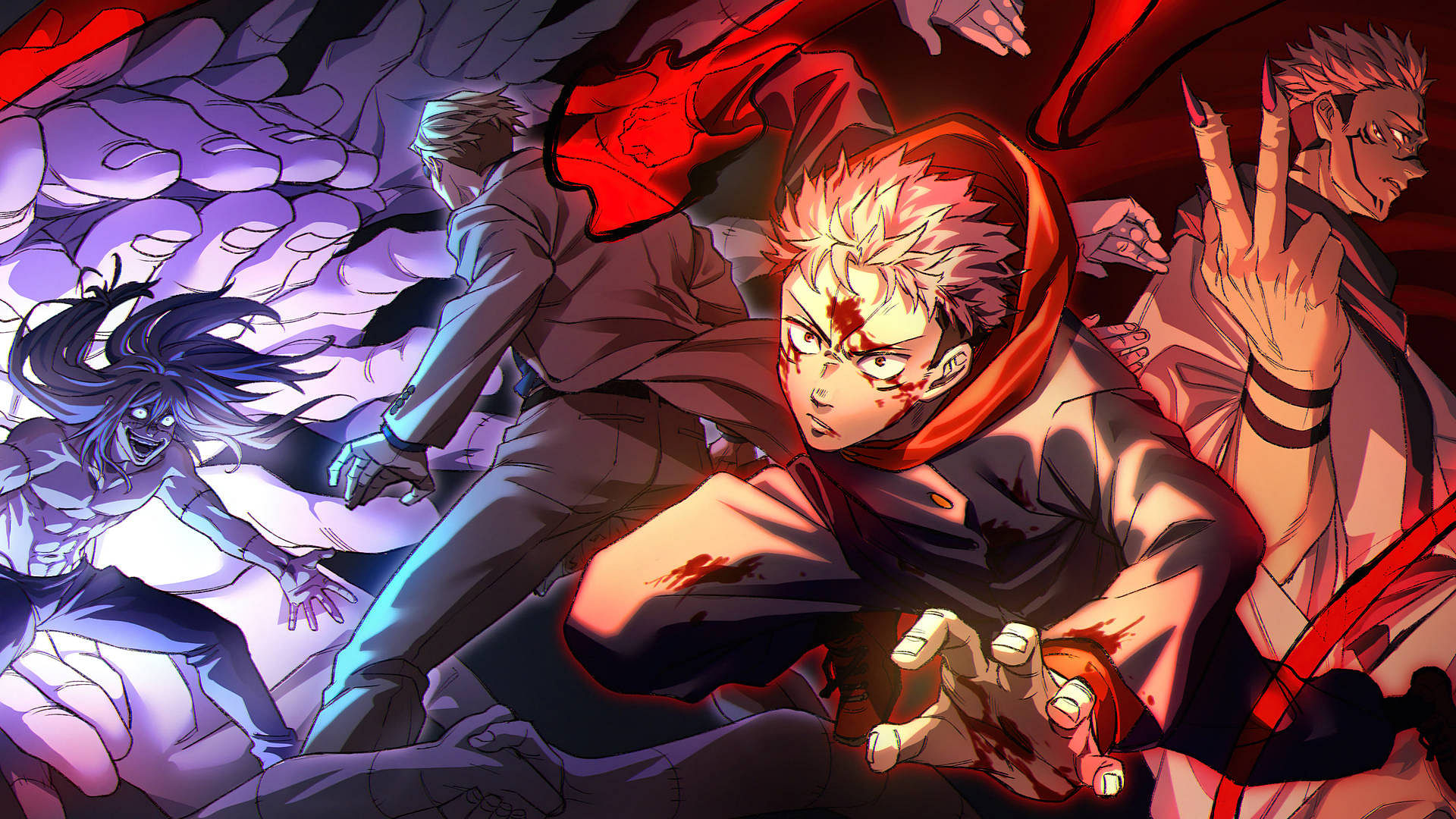 Tengen Jujutsu Kaisen 4k Wallpaper,HD Anime Wallpapers,4k Wallpapers,Images, Backgrounds,Photos and Pictures