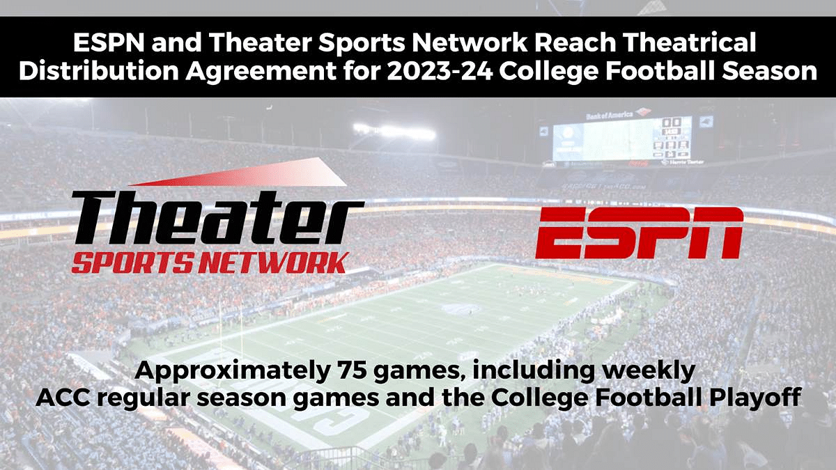 Score! Cinemark Teams Up with ESPN to Bring College Football