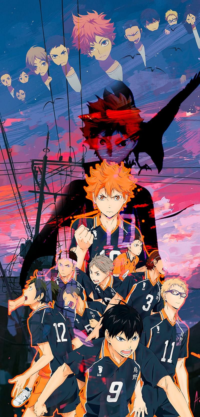 Haikyuu!!, Haikyuu Logo HD wallpaper