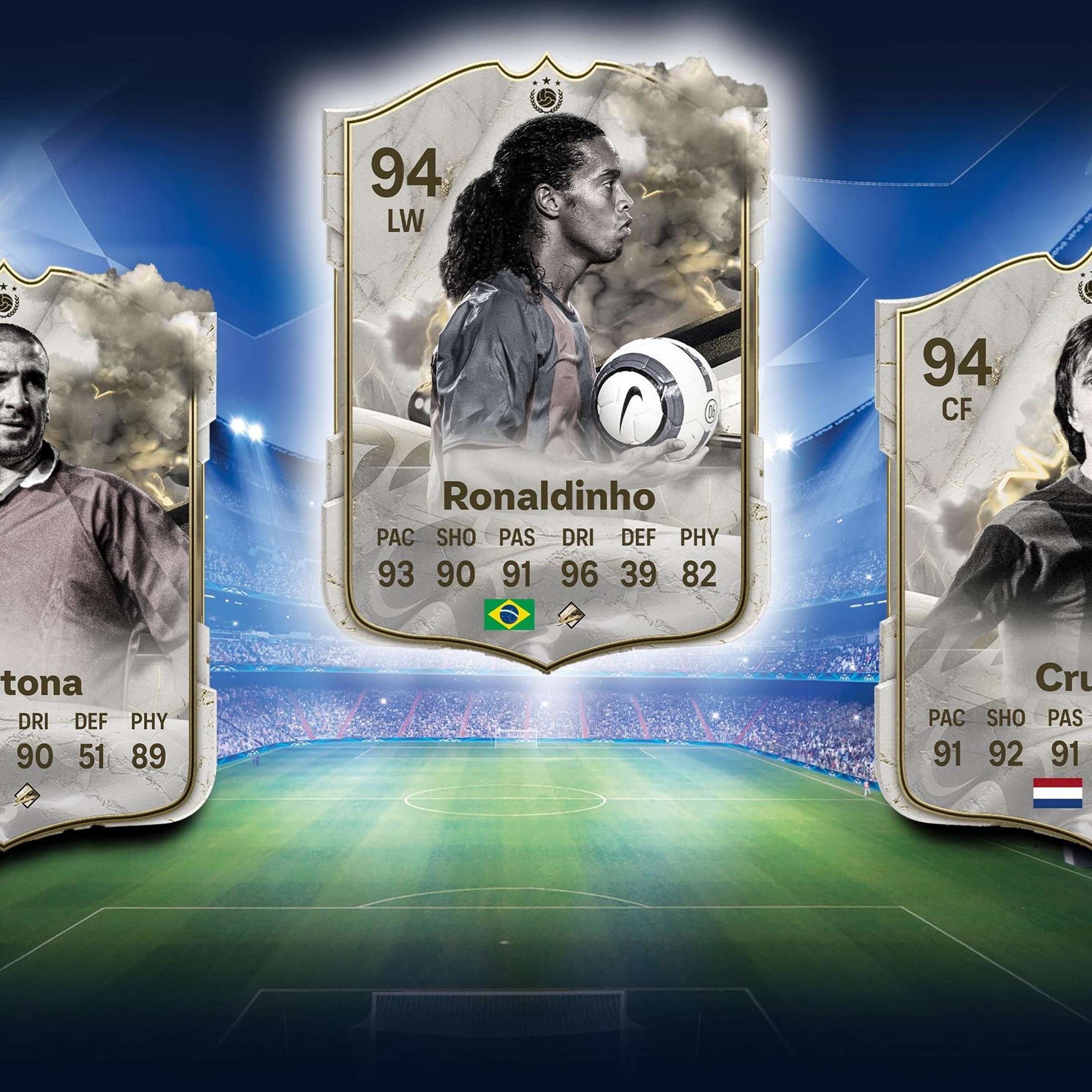 EA FC 24 leaks hint at Ronaldinho and Henry being part of the Thunderstruck  promo