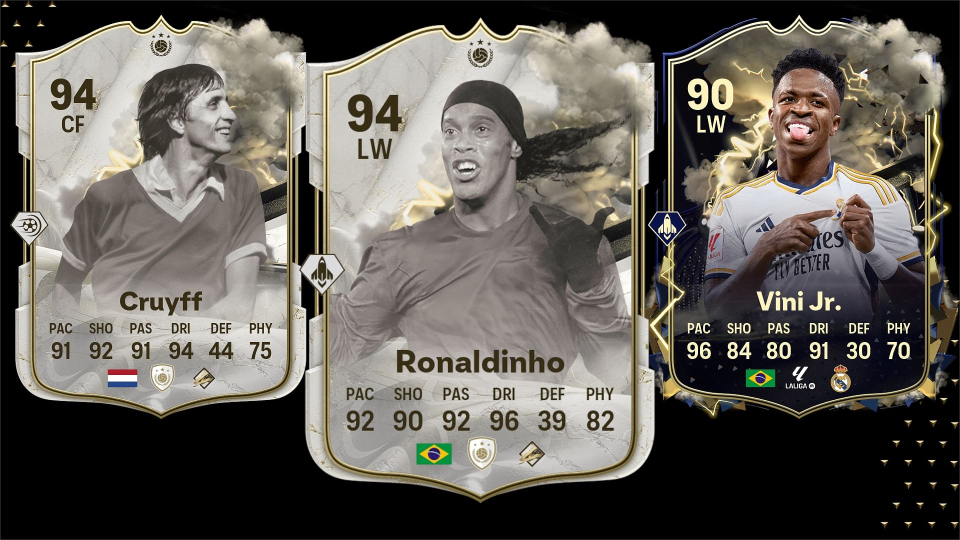 EA FC 24 leaks hint at Ronaldinho and Henry being part of the Thunderstruck  promo