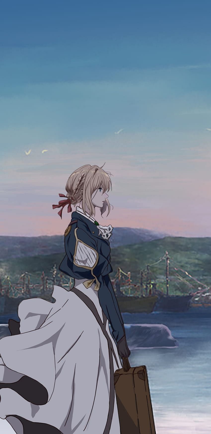 Violet Evergarden Blonde White Shirt Ribbon Semi Realistic Anime Matte  Finish Poster Paper Print - Animation & Cartoons posters in India - Buy  art, film, design, movie, music, nature and educational paintings/wallpapers