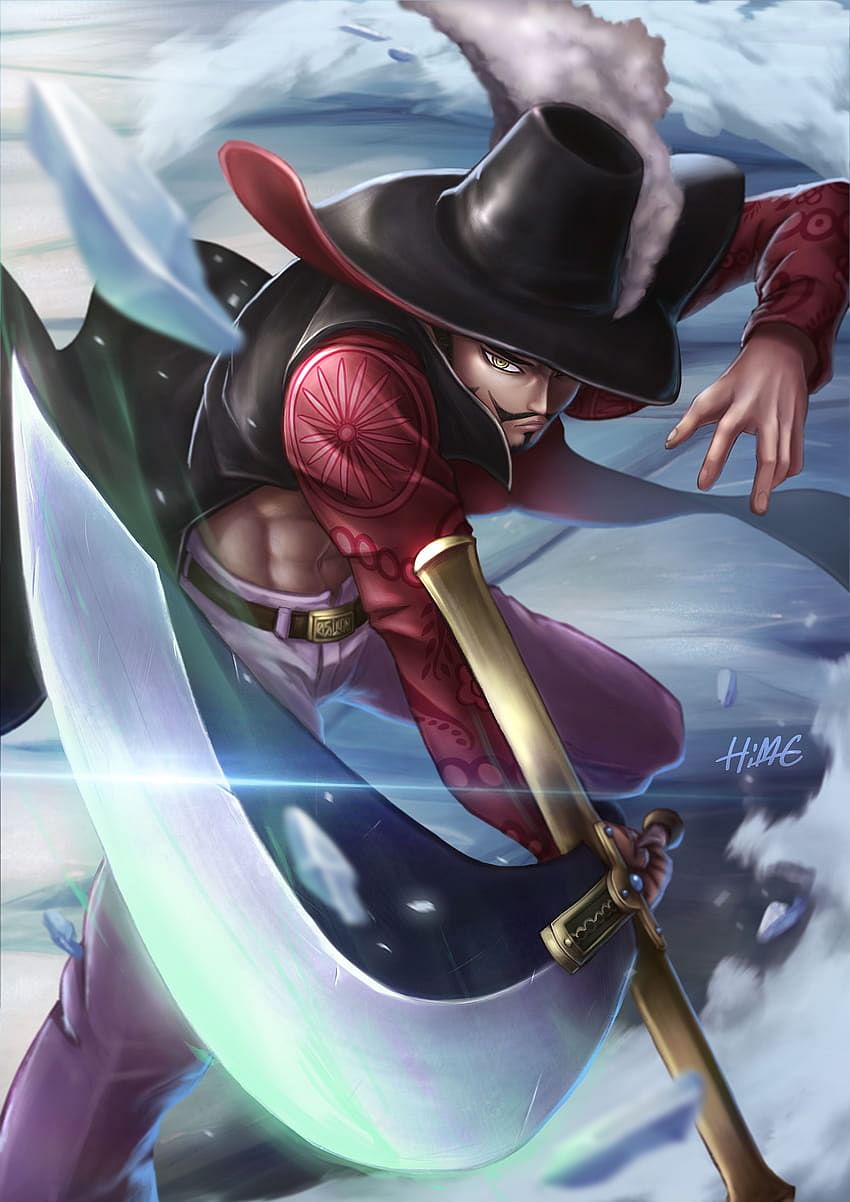 One Piece Roronoa Zoro Dracule Mihawk Anime Boys Anime Men Sword Japanese  Japanese Characters Wallpaper - Resolution:5888x6087 - ID:1362317 -  wallha.com